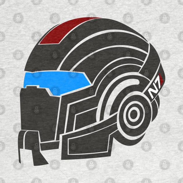 Mass Effect | Helmet 1 by PrinceSnoozy